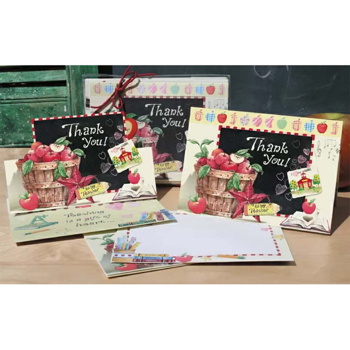 Lissom Design Thank-you Notecards, A+ Teacher