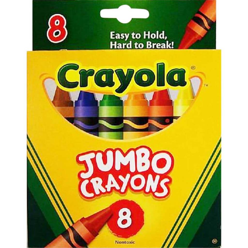 Crayola Kids First Jumbo Washable Crayons, Introduced in 19…