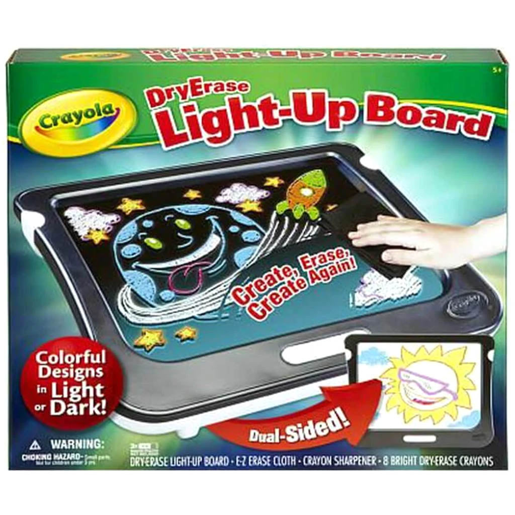 Crayola Dry Erase Light Up Board Dual Sided