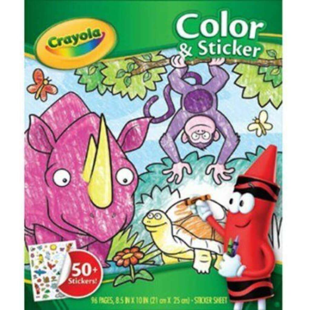 Crayola Color Jungle Animals Stickers