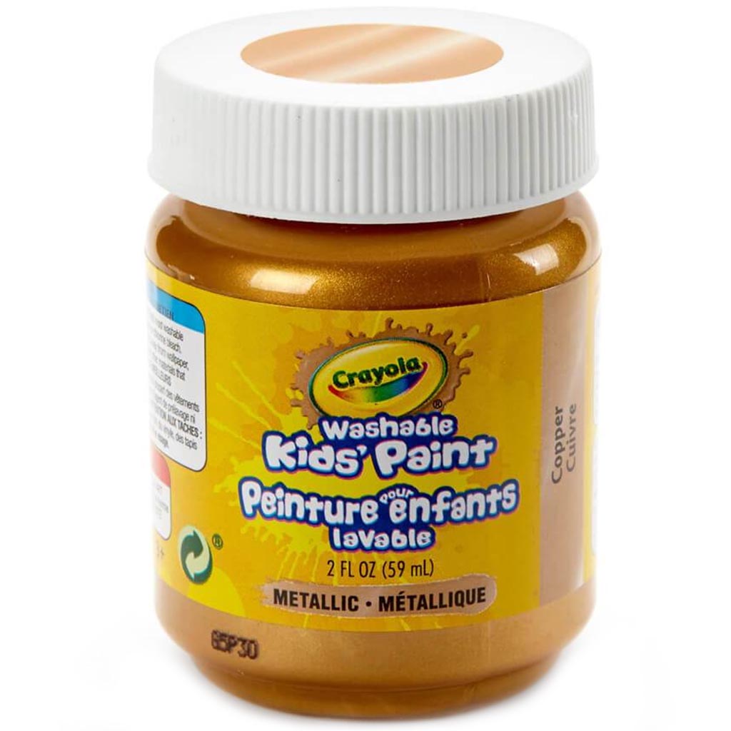 Crayola Washable Mettalic Classic Kids Paint