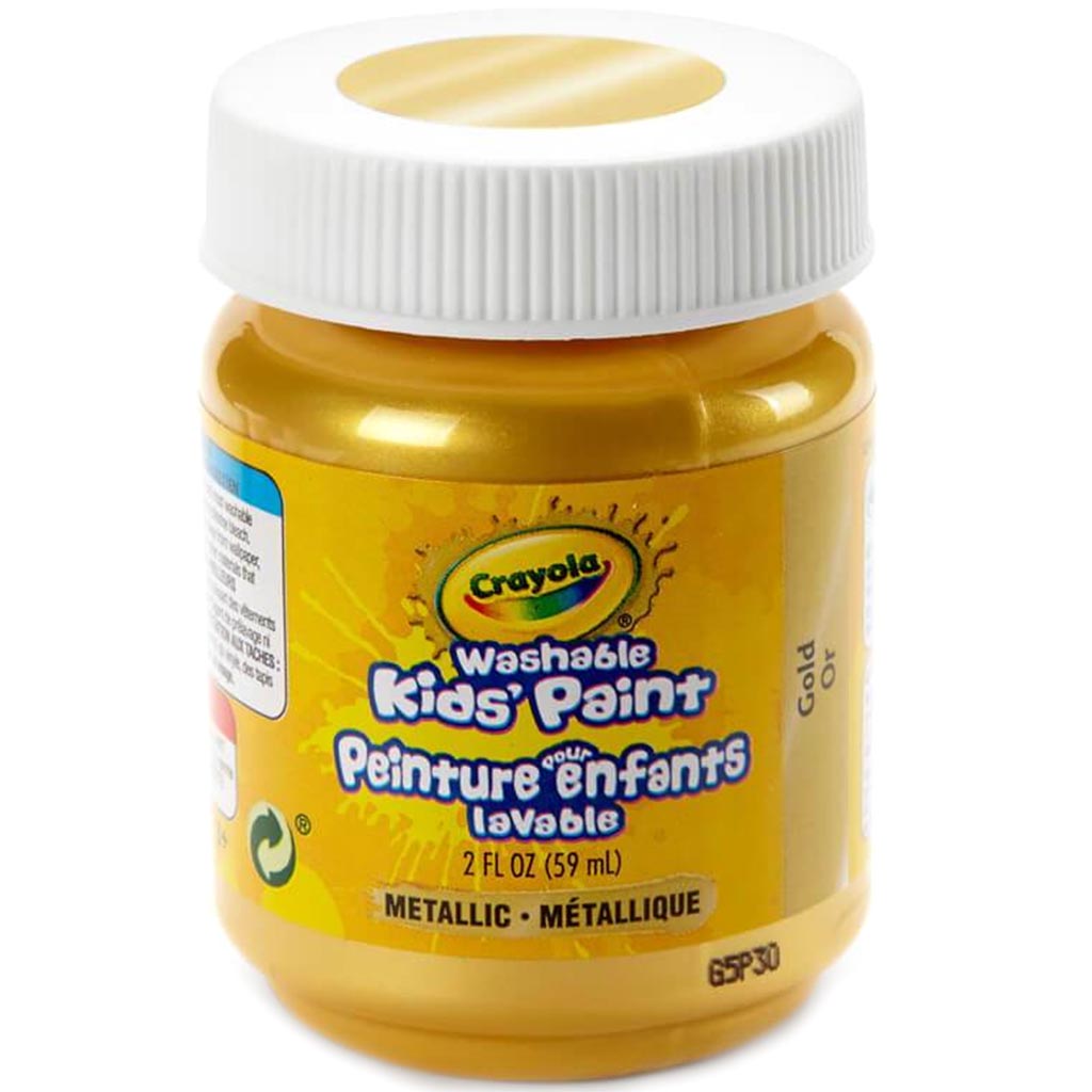 Crayola Washable Mettalic Classic Kids Paint