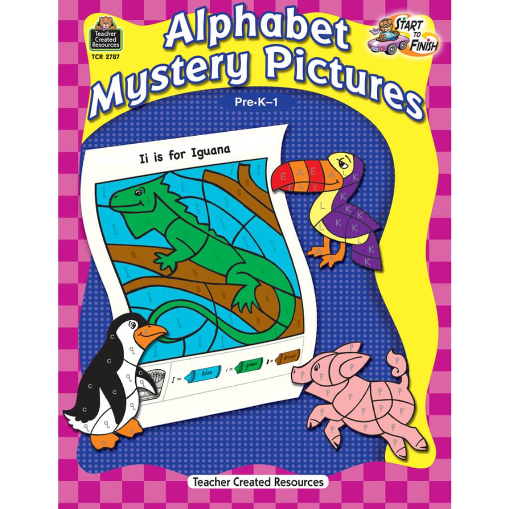 Start To Finish Alphabet Mystery Pictures Book 