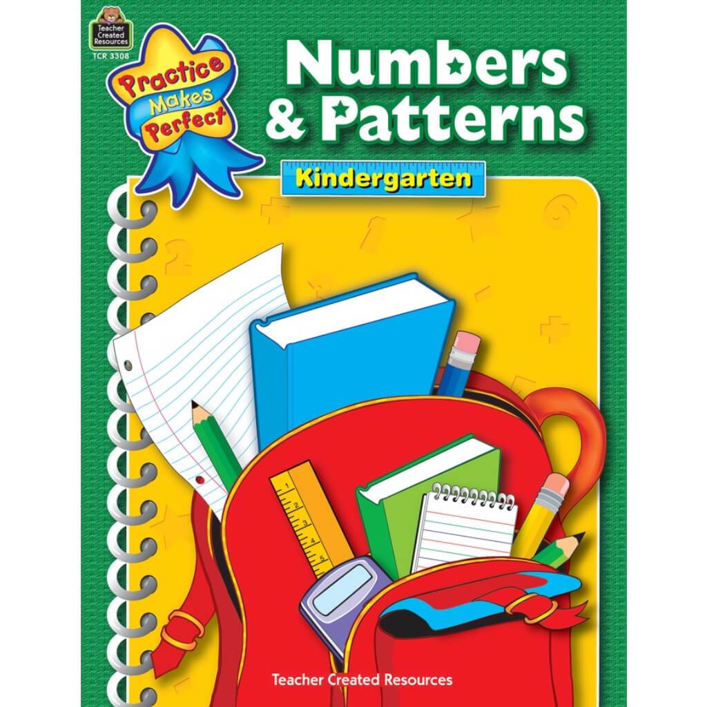 Numbers &amp; Patterns Book Grade K 