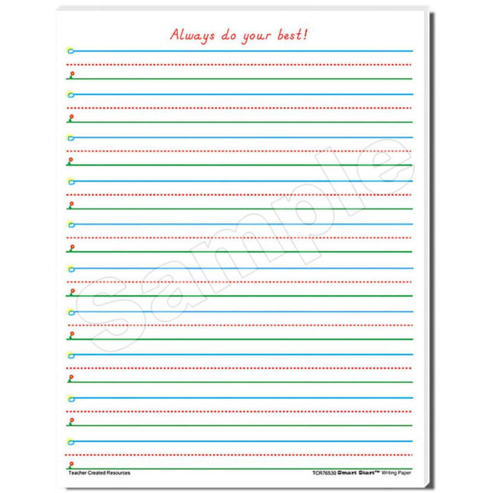Smart Start 12 Writing Paper 40 Sheet Tablet