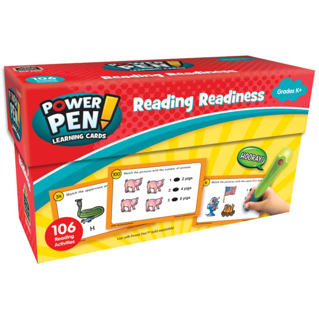 Power Pen Learning Cards Reading Readiness 