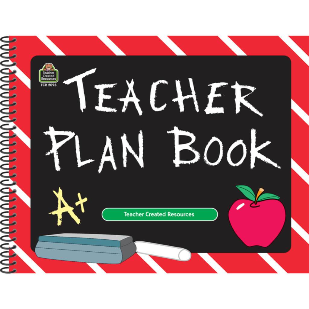 Chalkboard Teacher Plan Book 