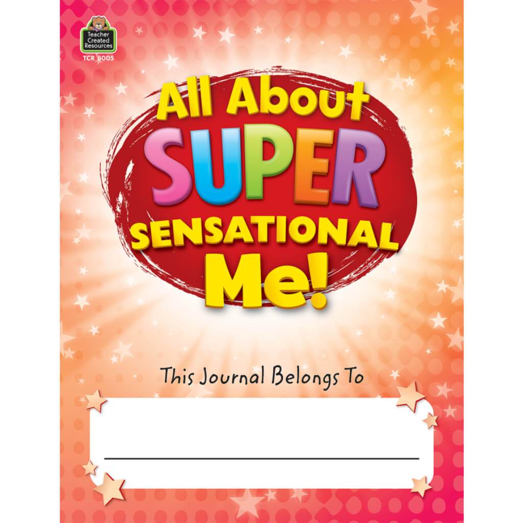 All About Supersensational Me Journal Grades 2-3 