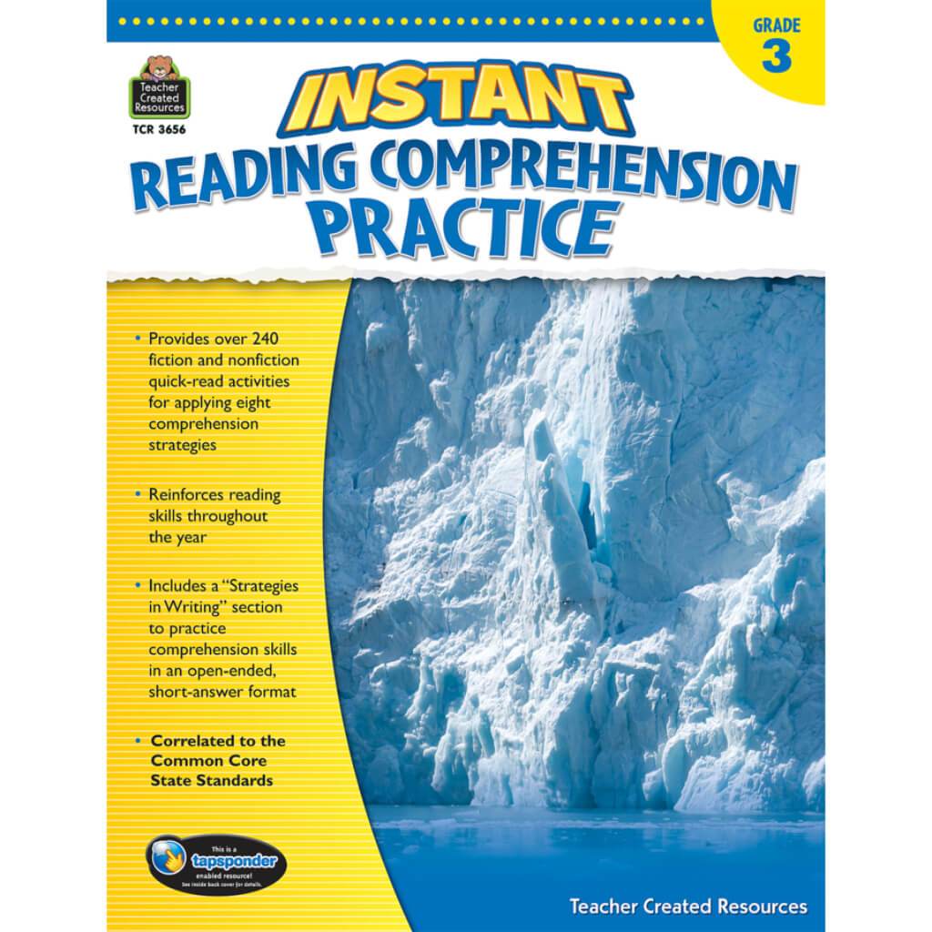 Instant Reading Comprehension Practice Grade 3 