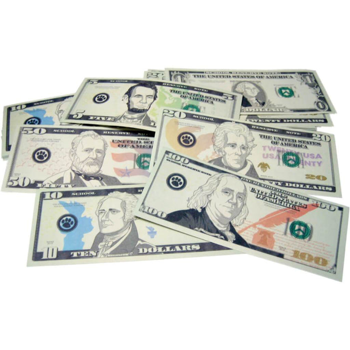Play Money Assorted Bills 