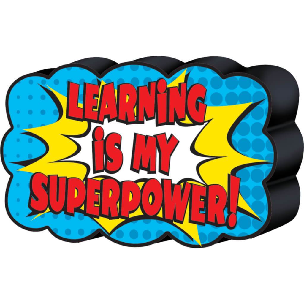 Superhero Magnetic Whiteboard Eraser 