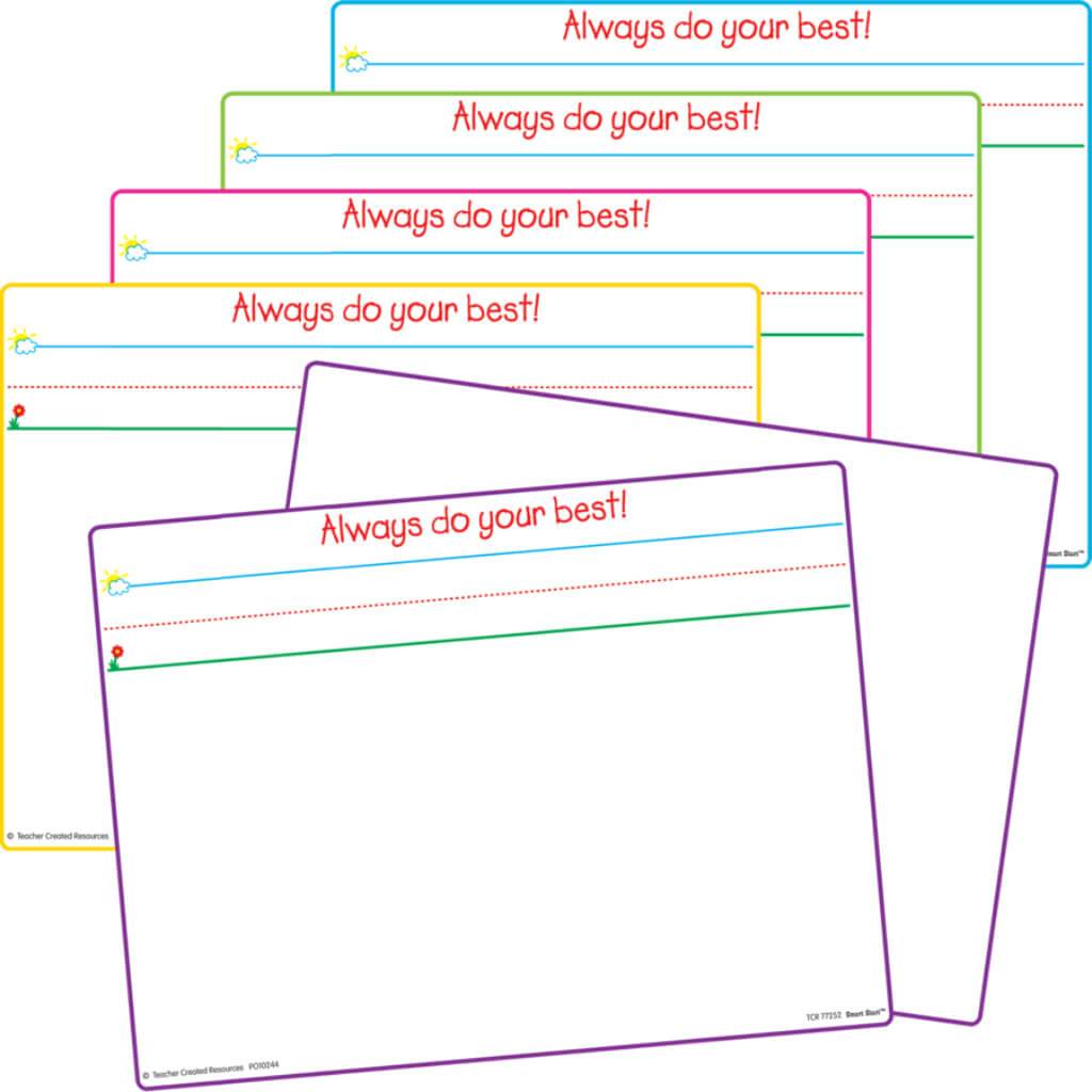 Smart Start Magnetic Dry Erase Board (Set Of 5) 