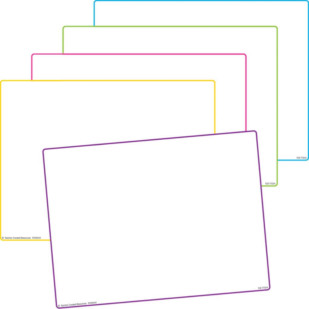 Blank Dry Erase Boards (Set Of 10) 