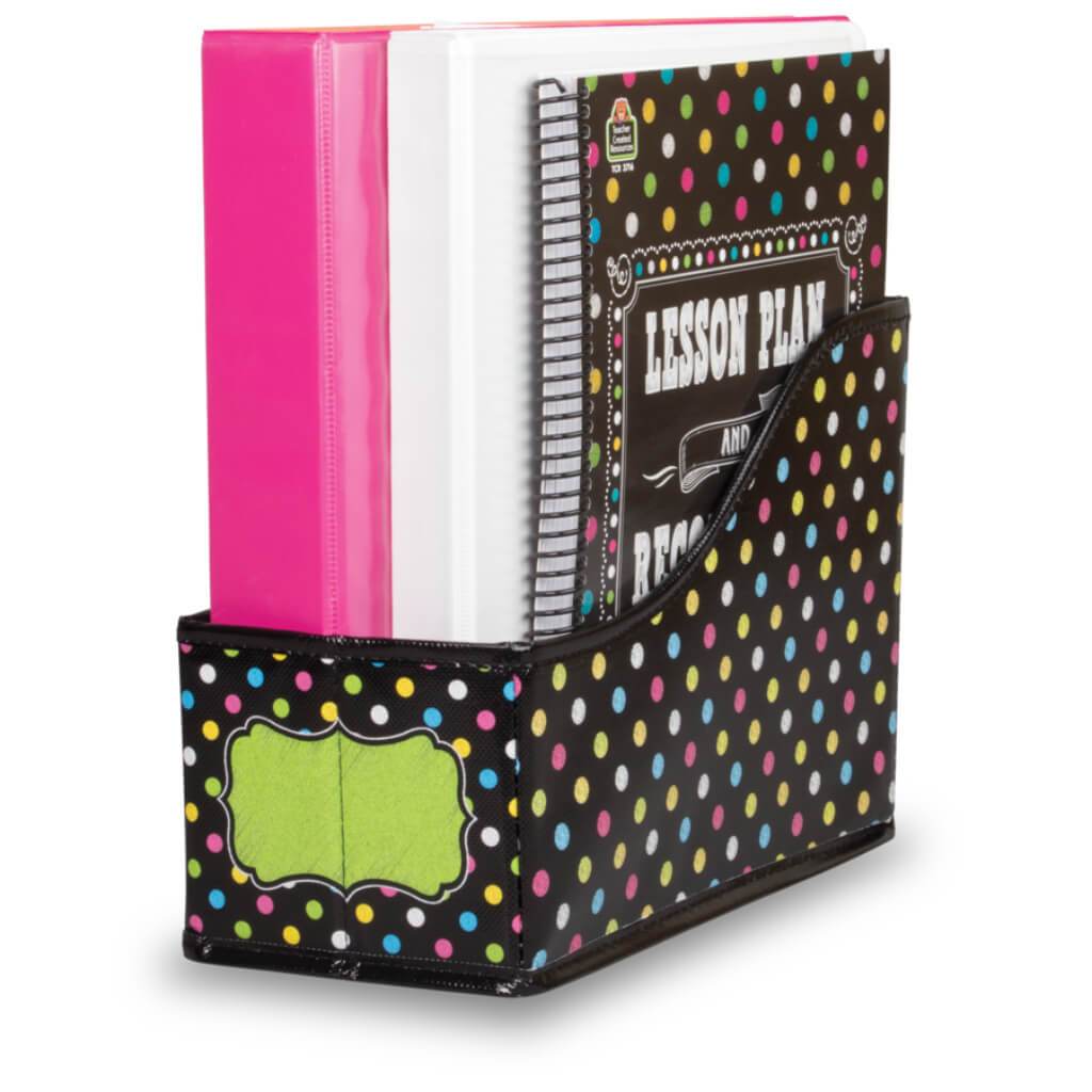 Chalkboard Brights Book Bin 