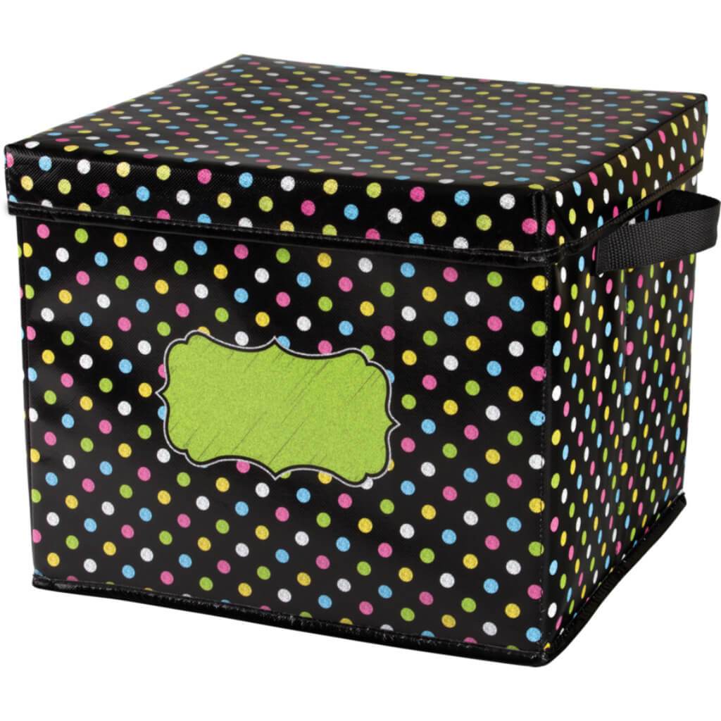 Chalkboard Brights Storage Box 12X13X10.2In