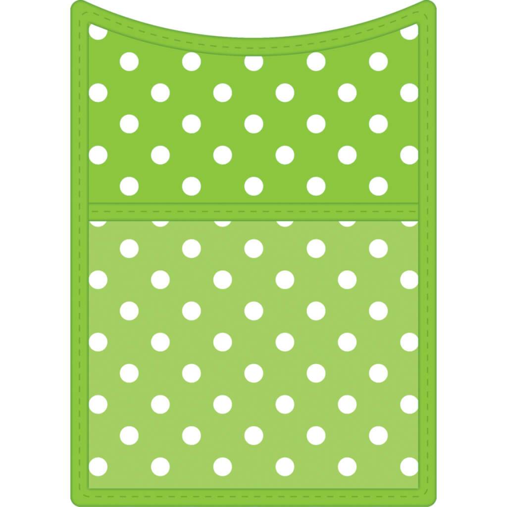 Lime Magnetic Storage Pocket 