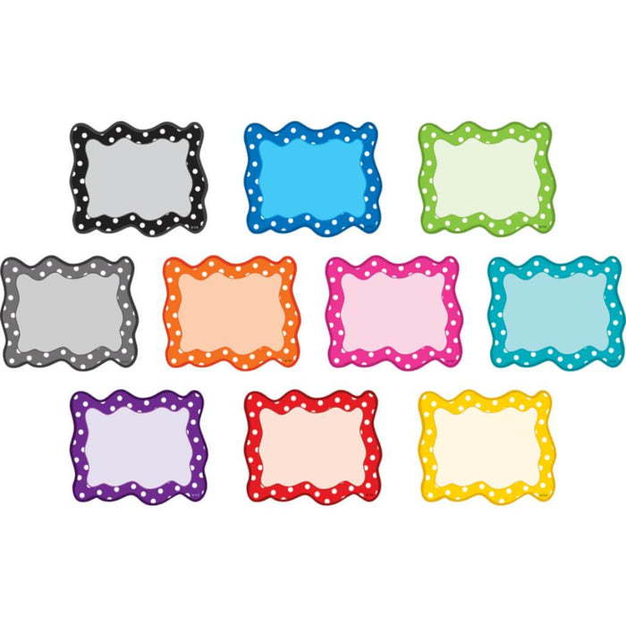 Polka Dots Blank Cards Mini Accents 
