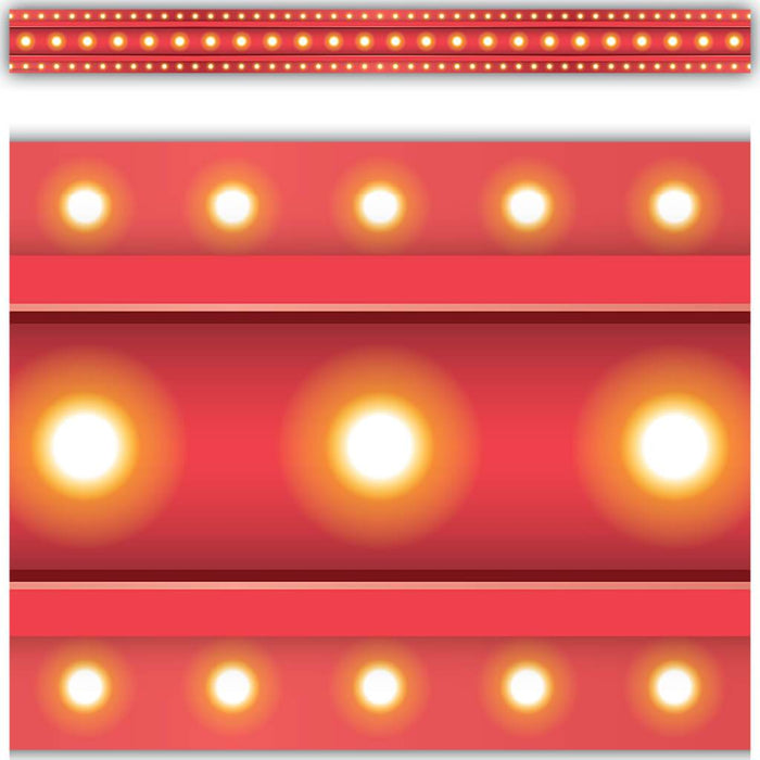 Red Marquee Straight Border Trim 