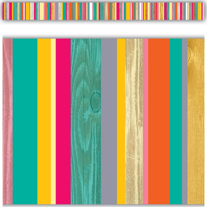 Tropical Punch Straight Border Trim 