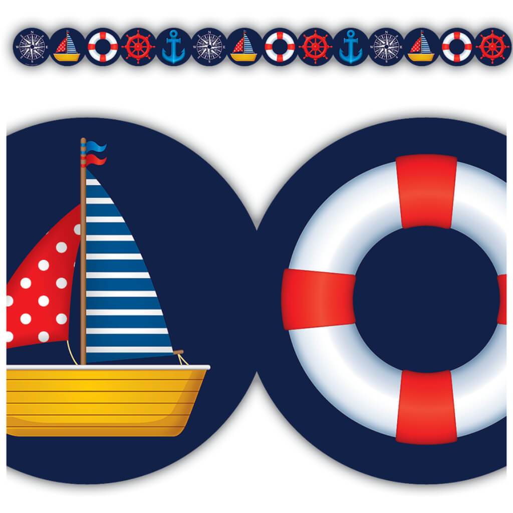 Nautical Die Cut Border Trim 