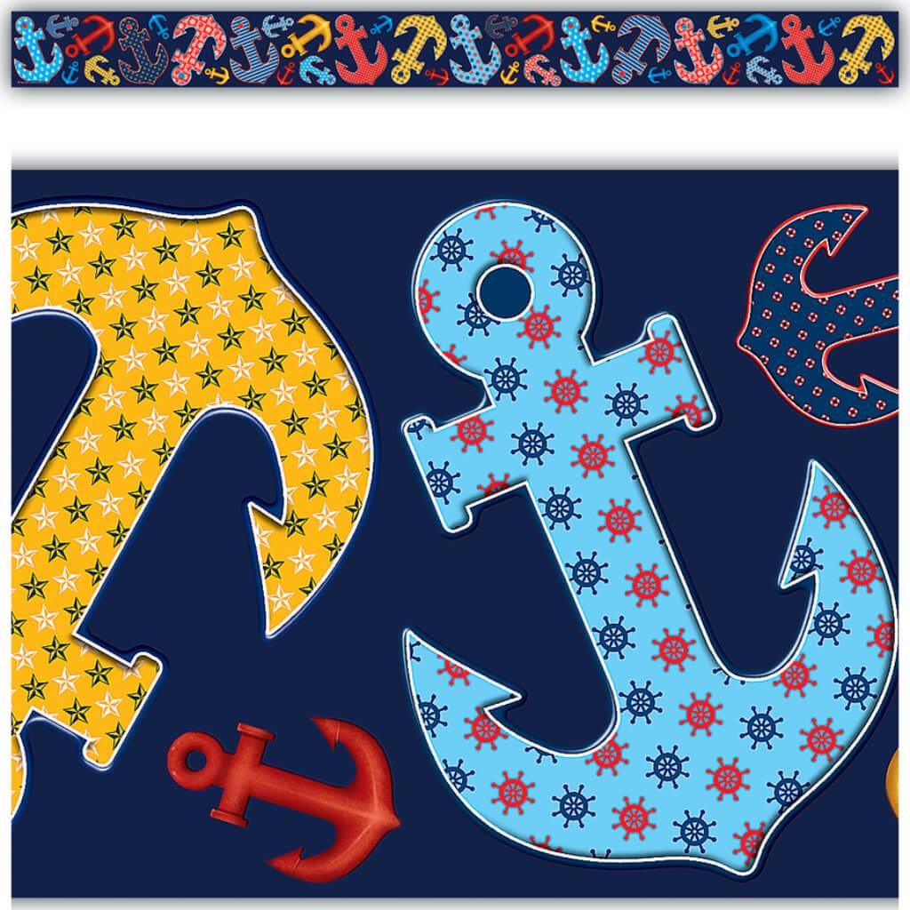 Anchors Straight Border Trim 