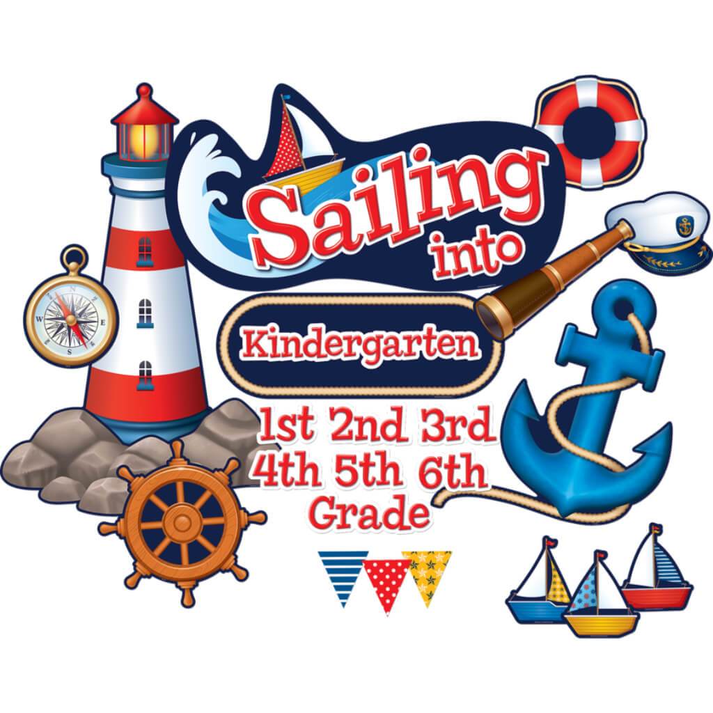 Sailing Into… Bulletin Board Display Set