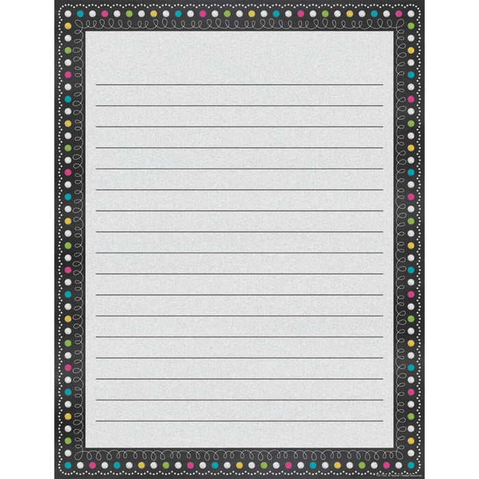Chalkboard Brights Lined Chart 
