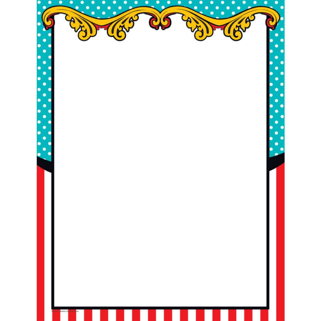 Carnival Blank Chart