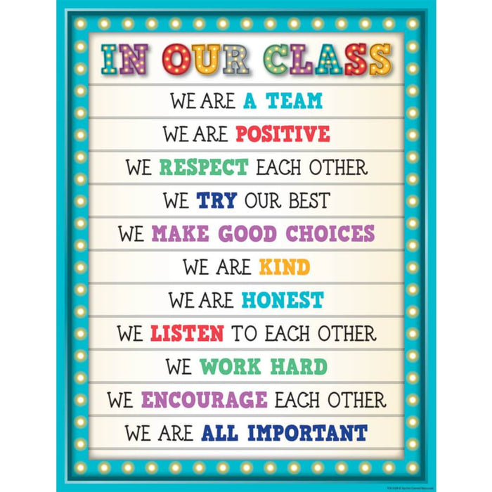 Marquee In Our Class Chart 
