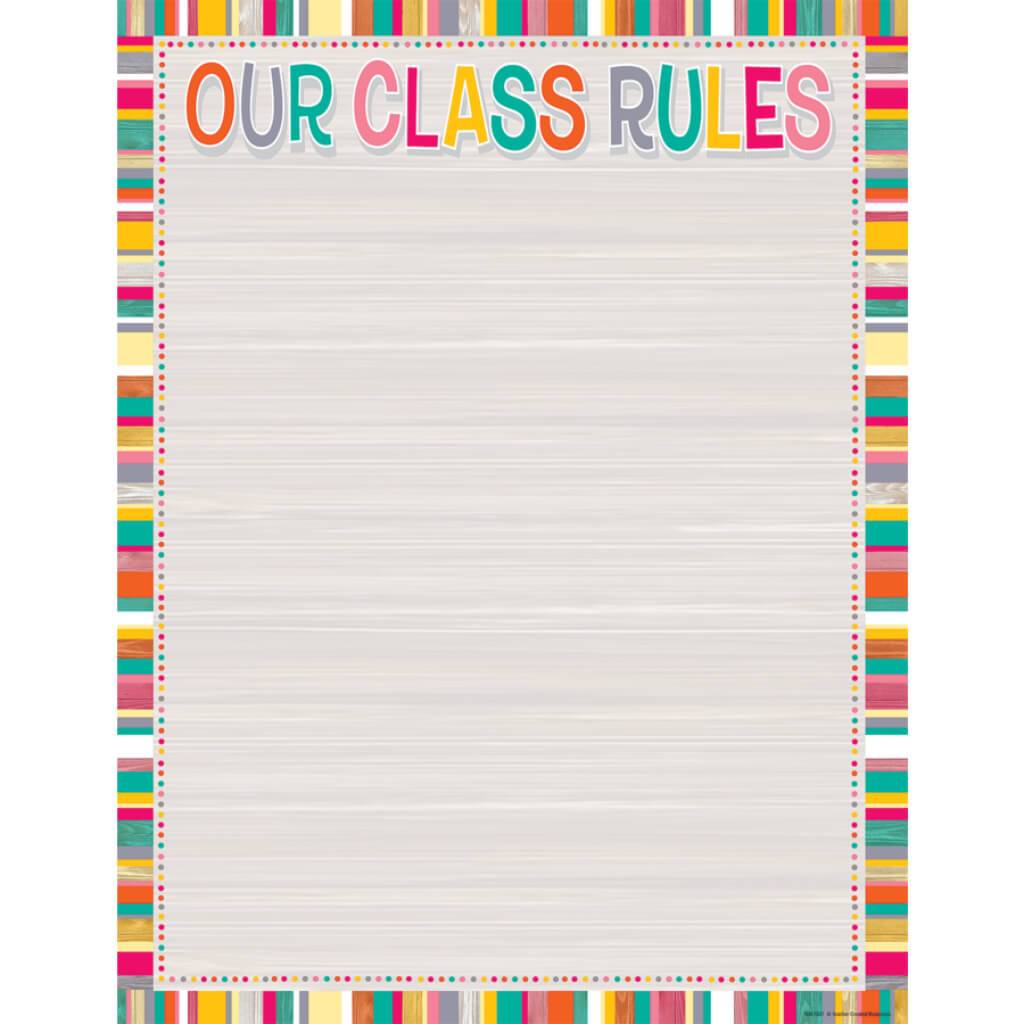 Tropical Punch Our Class Rules Chart