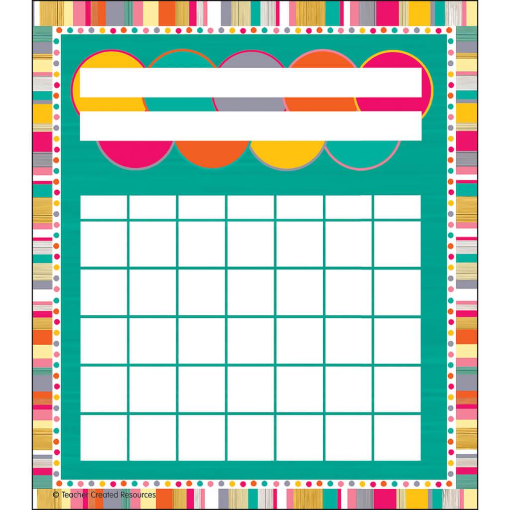 Tropical Punch Incentive Charts Pack