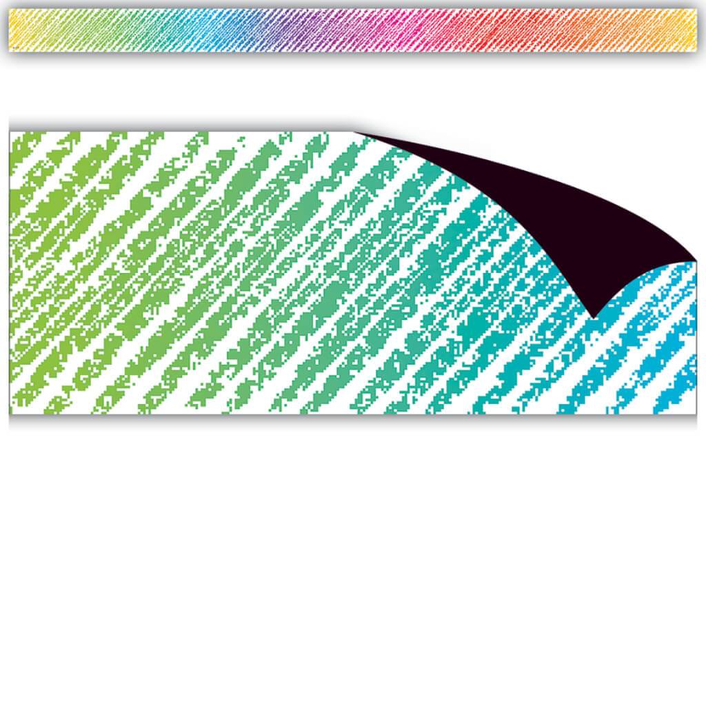 Colorful Scribble Magnetic Borders