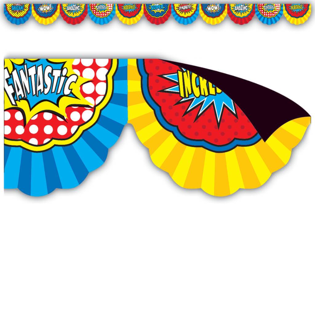 Superhero Bunting Magnetic Borders 