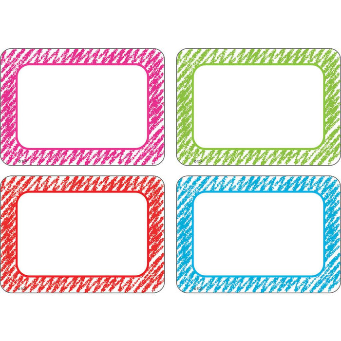 Scribble Name Tags/Labels Multi-Pack