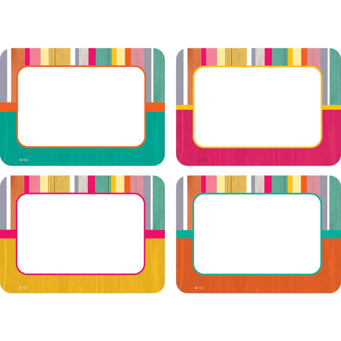 Tropical Punch Name Tags/Labels - Multi-Pack 