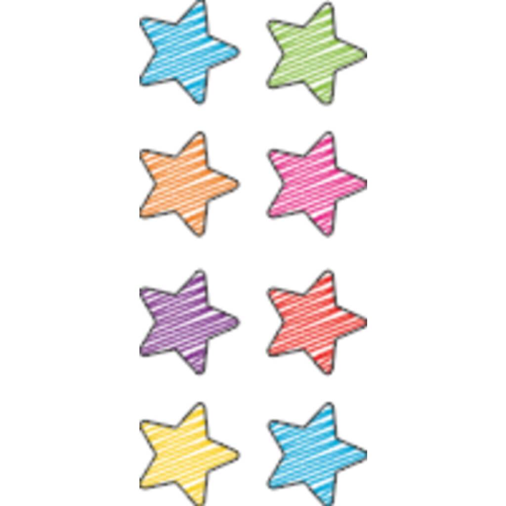 Scribble Stars Mini Stickers 