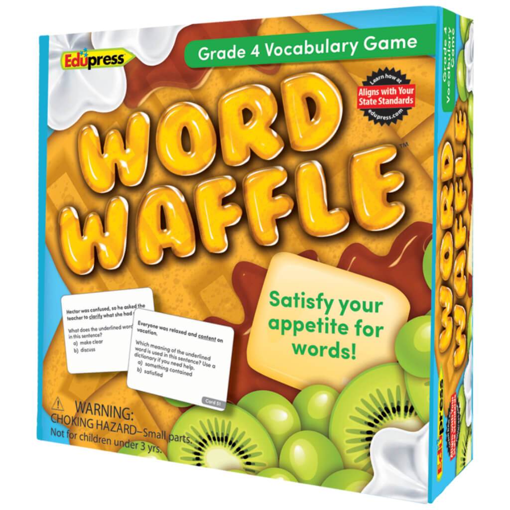 Word Waffle Game Grade 4