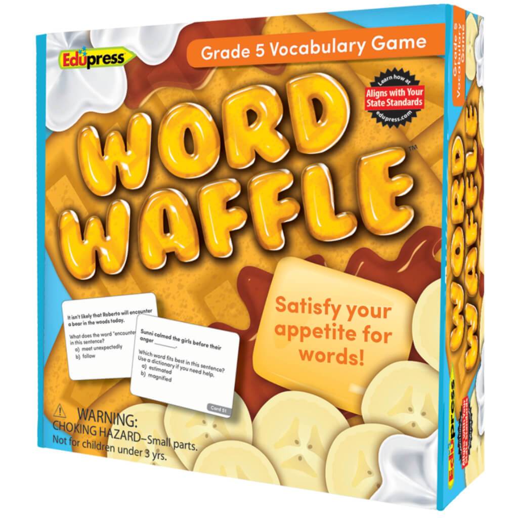 Word Waffle Game Grade 5