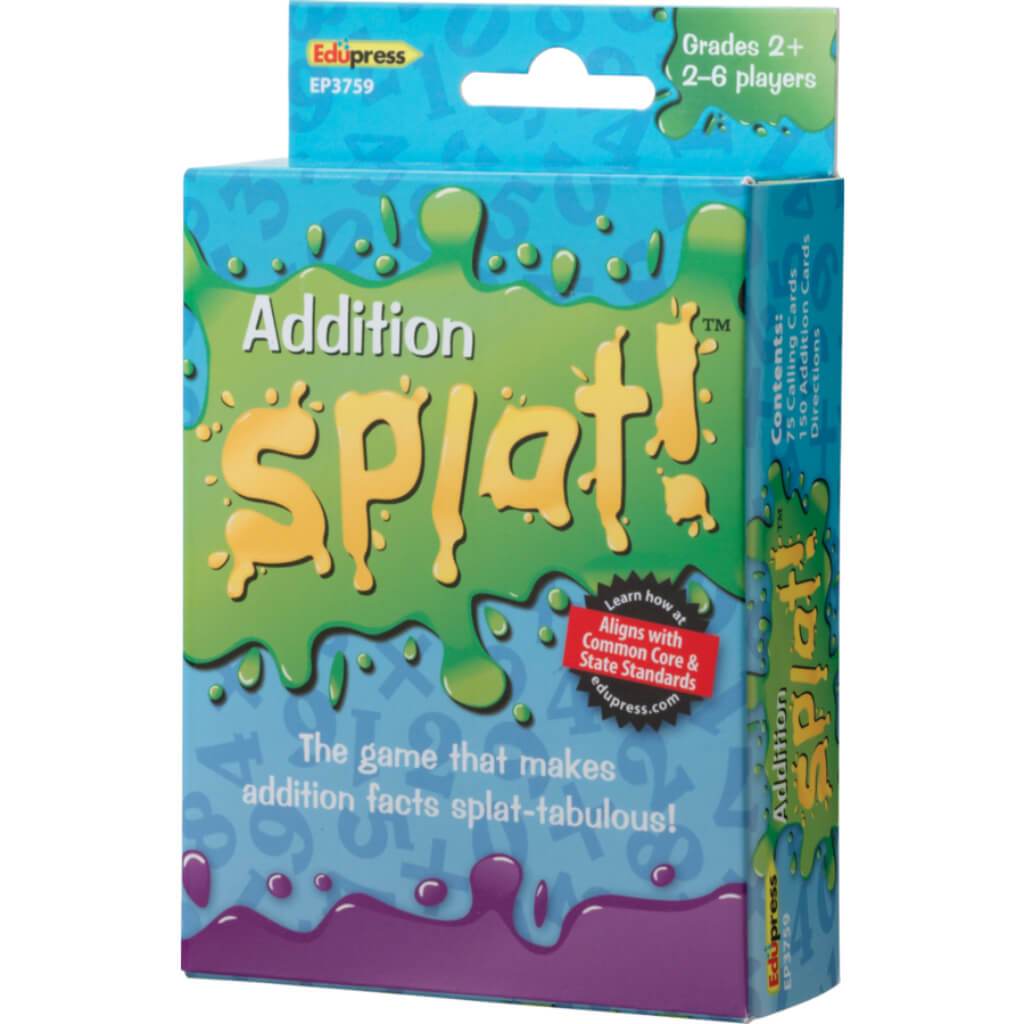 Math Splat Game Addition 