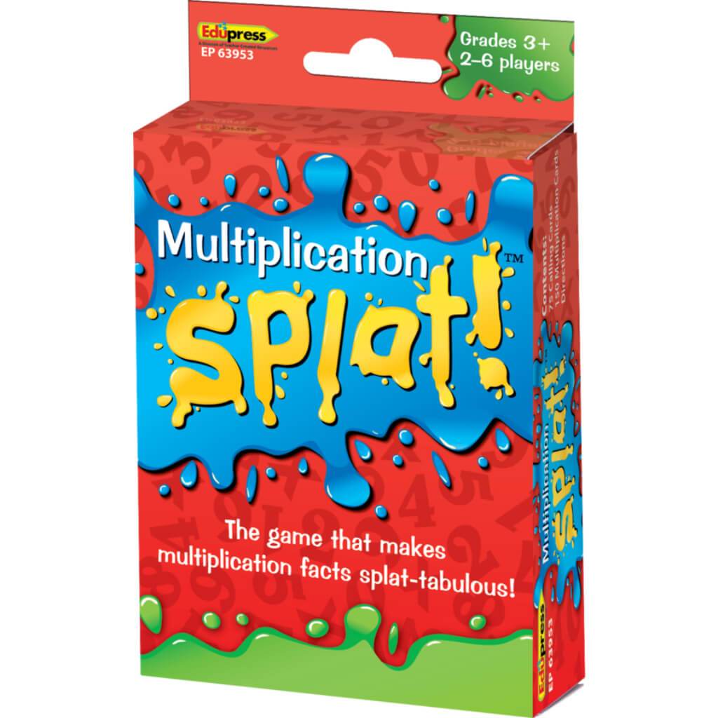 Math Splat Game Multiplication 