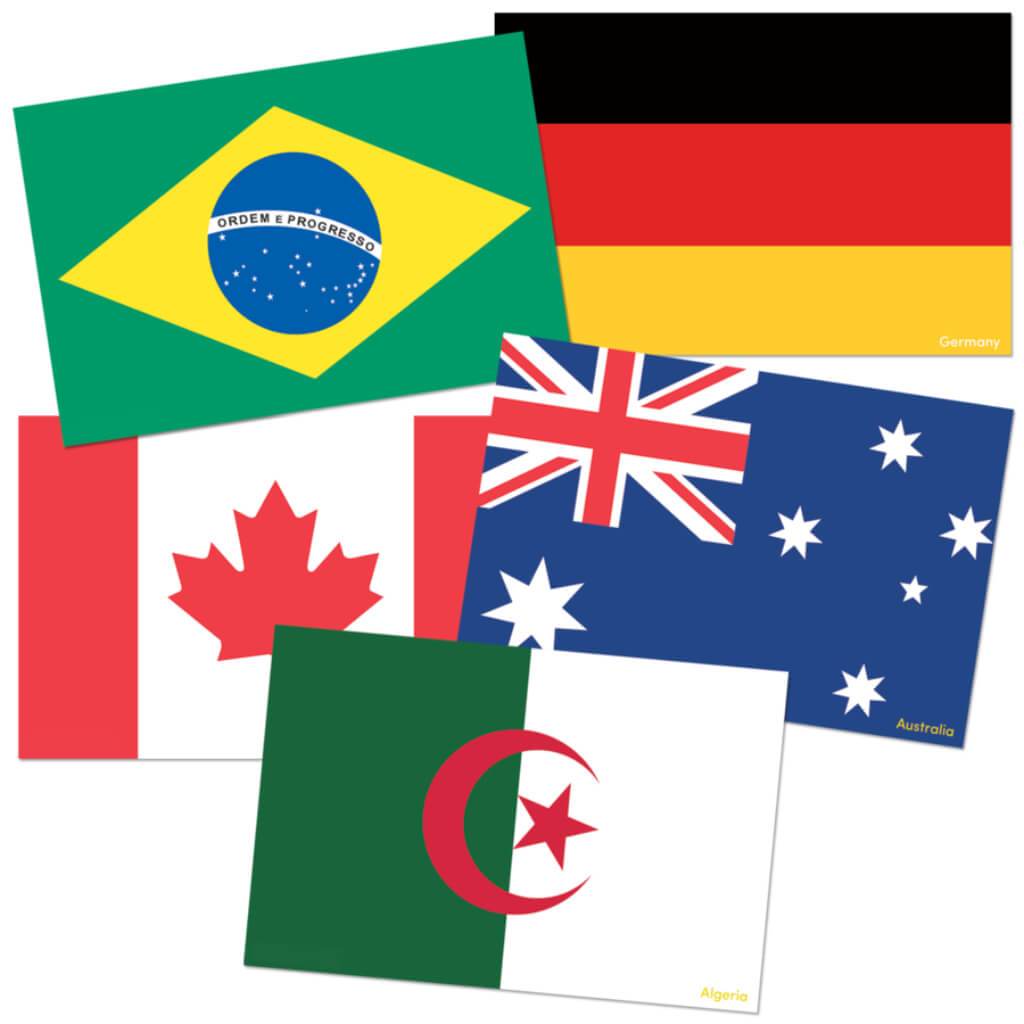 International Flags Accents