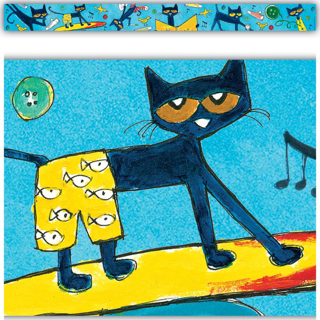 Pete The Cat Border Trim 