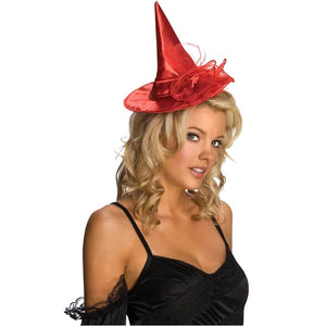 Satin Mini Witch Hat