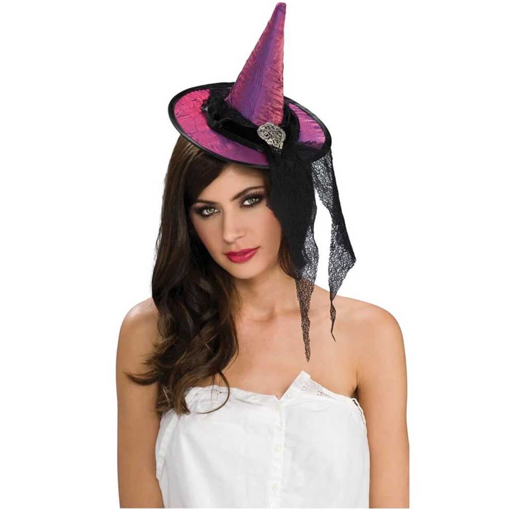 Mini Witch Hot Purple Hat