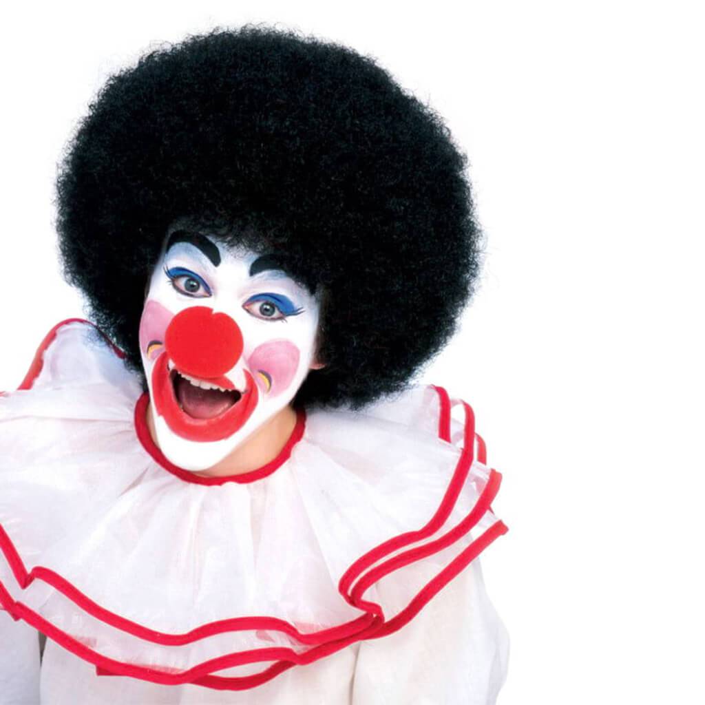 Clown Deluxe Black Wig