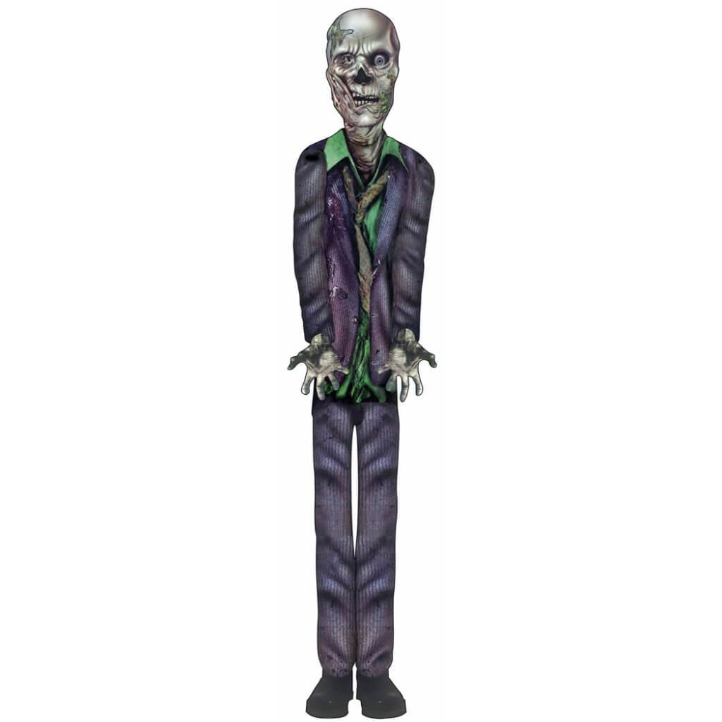 Cut Outs Zombie Suit 60in Purple 
