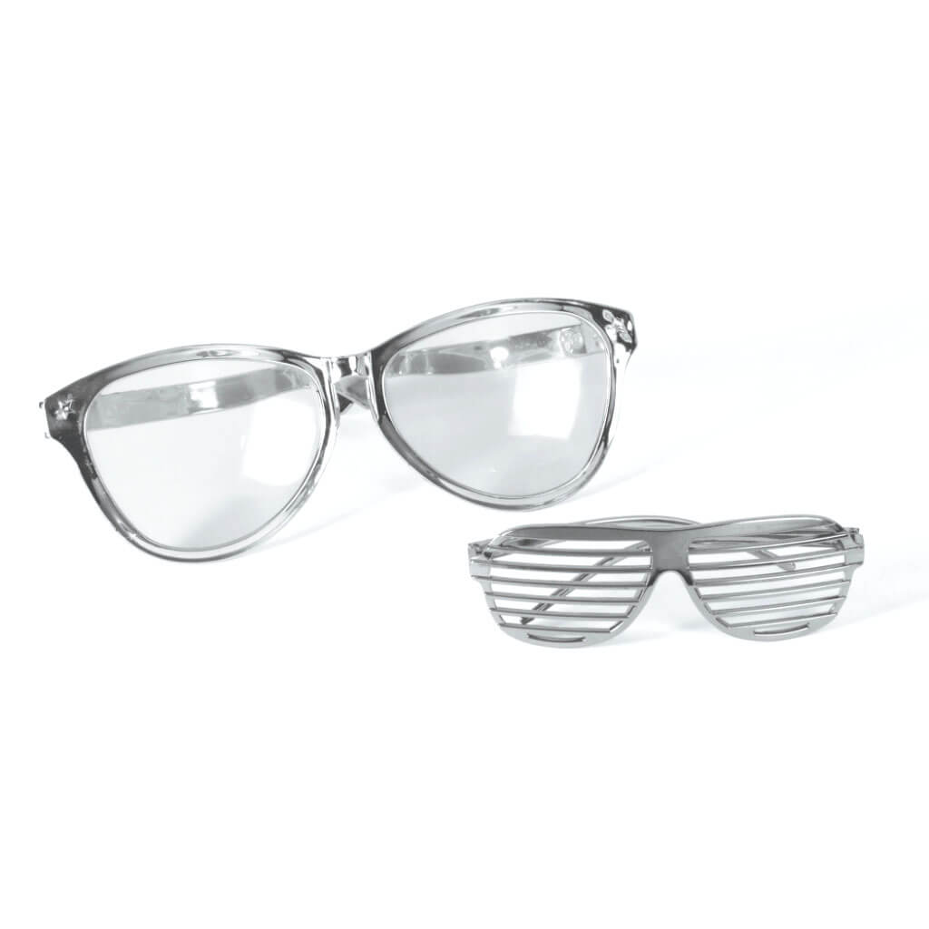 Color Line Jumbo Glasses Silver