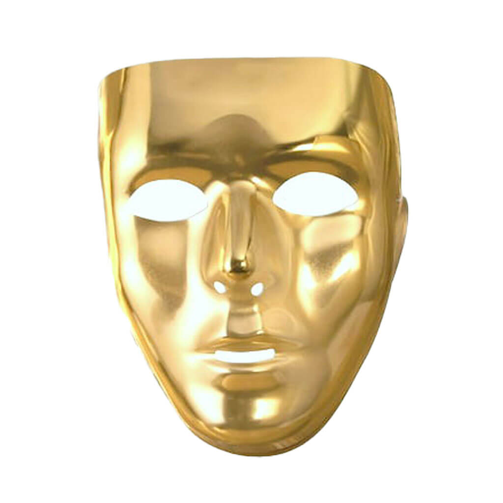 Metallic Full Face Mask