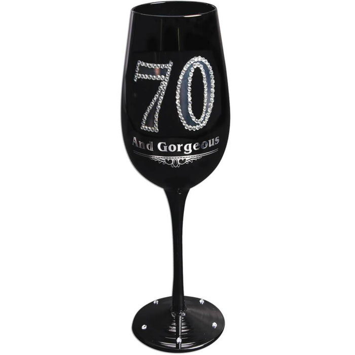 Wine Goblets "70" Black