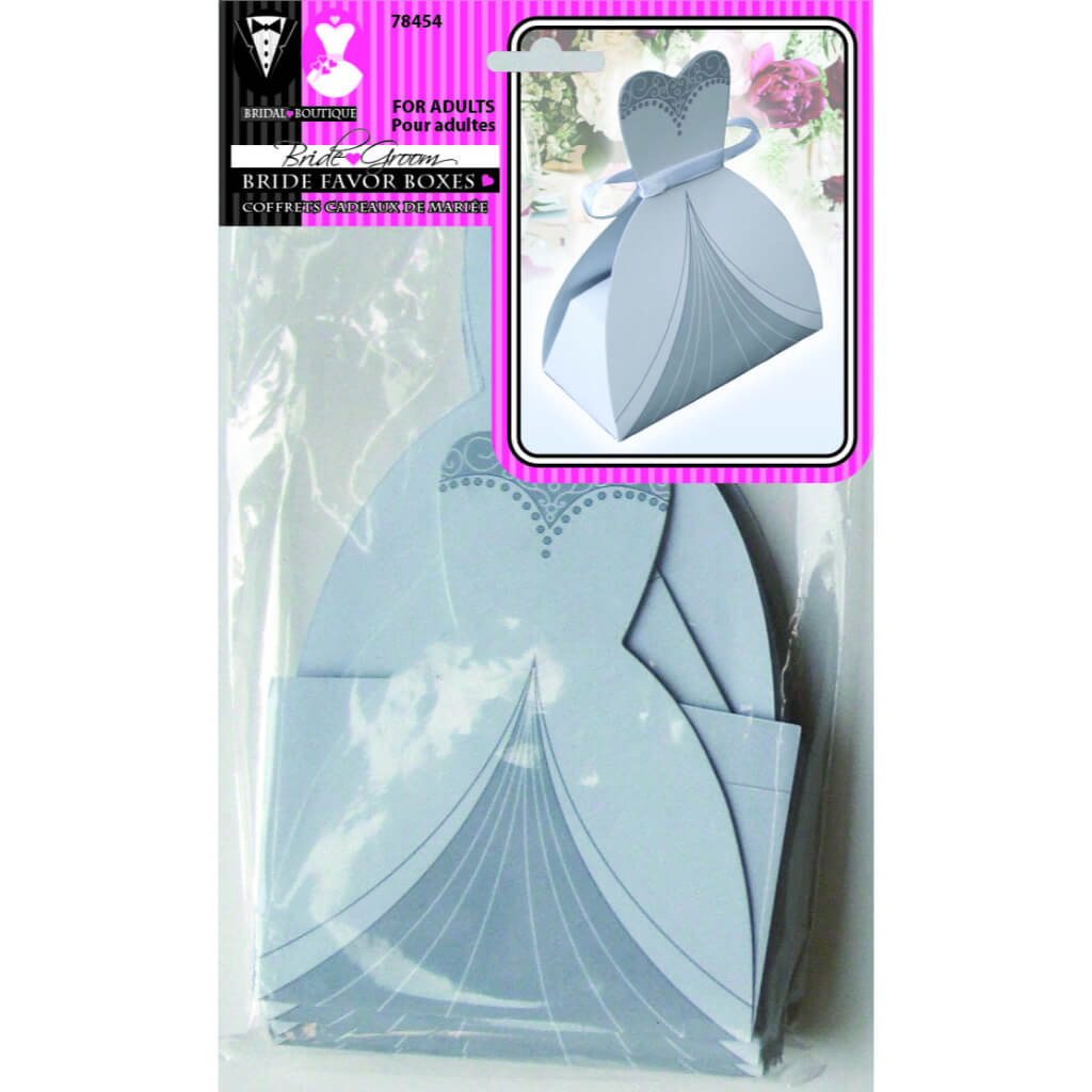 WEDDING FAVOR BOXES BRIDE 